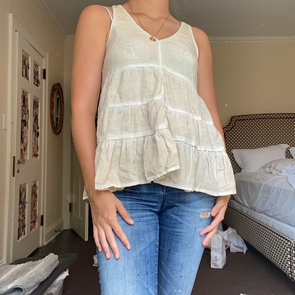American Eagle Flowy Tank Top - Picture 1 of 1